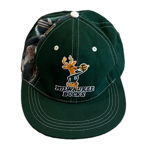 Milwaukee Bucks Green vintage style baseball Cap
